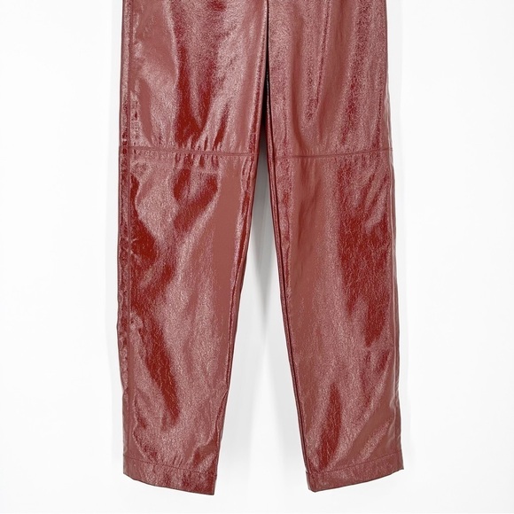 Aritzia Wilfred Faux Leather Funk Pant in Rustique - Picture 4 of 11